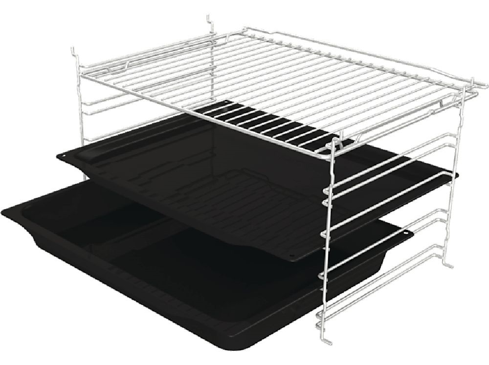 Gorenje BO6717E03BG fekete, beépíthető, sütőtér: 77L, grill, légkeverés, hidrolitikus, sütő