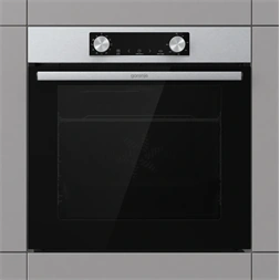 Gorenje BO6735E02XK0 inox, beépíthető, multifunkciós, 77 l sütő