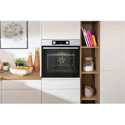 Gorenje BO6735E02XK0 inox, beépíthető, multifunkciós, 77 l sütő