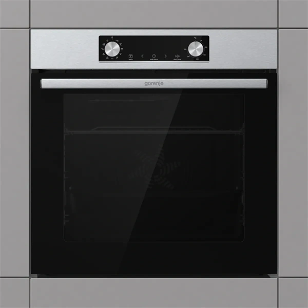 Gorenje BO6735E05X inox, beépíthető, multifunkciós, 77 l sütő