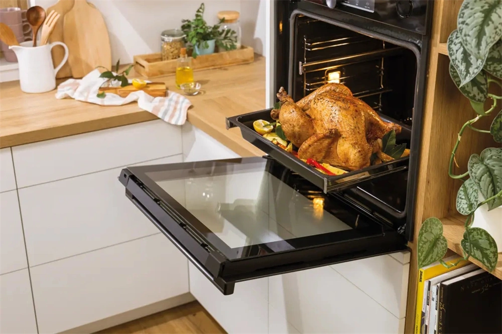 Gorenje BO6735E05X inox, beépíthető, multifunkciós, 77 l sütő