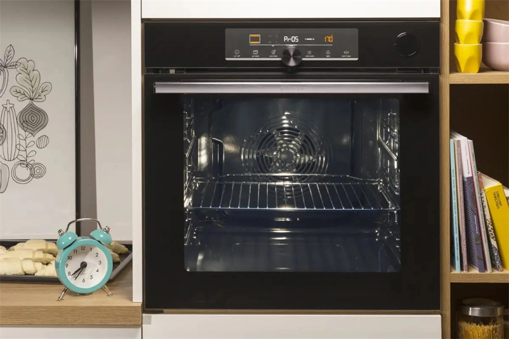 Gorenje BO6735E05X inox, beépíthető, multifunkciós, 77 l sütő