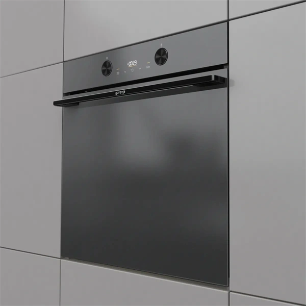 Gorenje BOP6737E05EPMB fekete, beépíthető, multifunkciós, 77 l, sütő