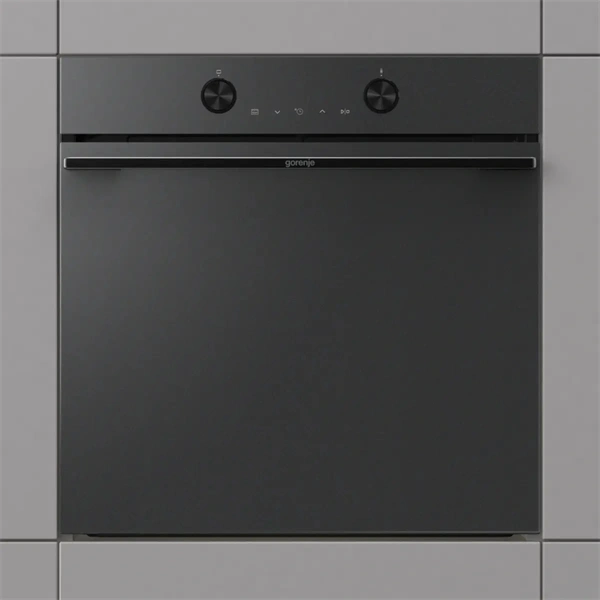 Gorenje BOP6737E05EPMB fekete, beépíthető, multifunkciós, 77 l, sütő
