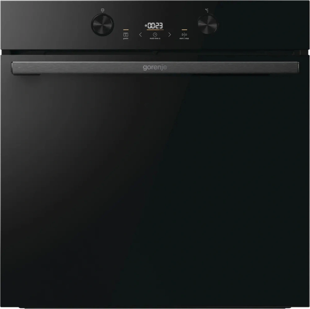 Gorenje BOS6737E05DBG fekete, beépíthető, multifunkciós, 77 l sütő