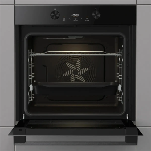 Gorenje BOS6737E05DBG fekete, beépíthető, multifunkciós, 77 l sütő