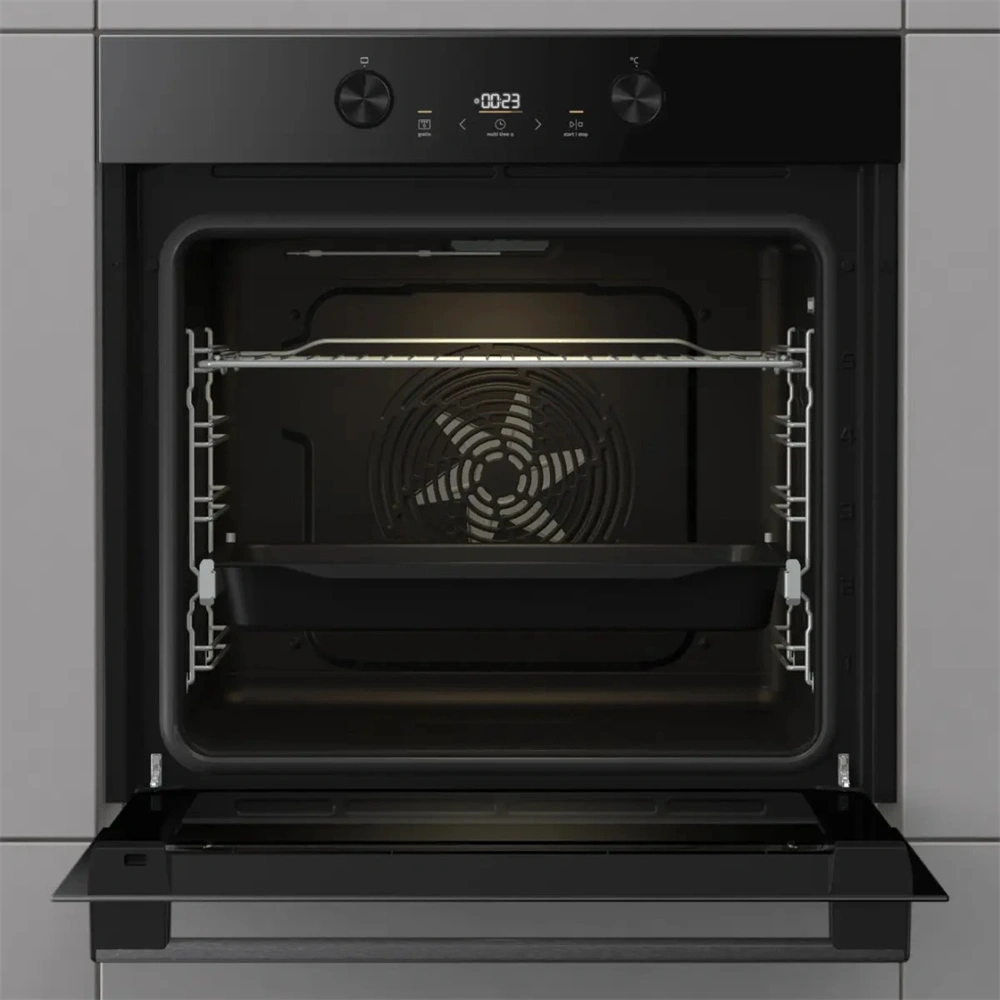 Gorenje BOS6737E05DBG fekete, beépíthető, multifunkciós, 77 l sütő
