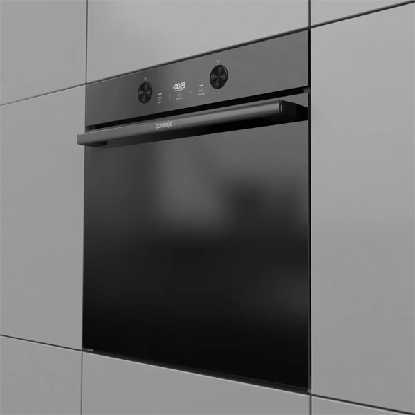 Gorenje BOS6737E05DBG fekete, beépíthető, multifunkciós, 77 l sütő