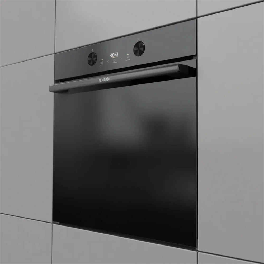 Gorenje BOS6737E05DBG fekete, beépíthető, multifunkciós, 77 l sütő