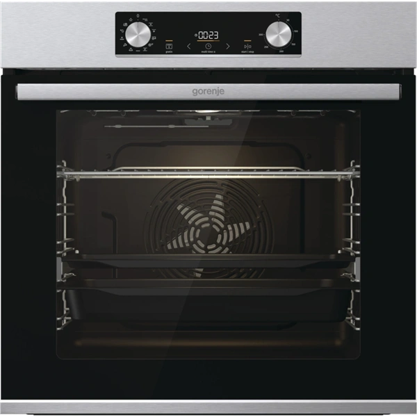 Gorenje BOS6737E13X inox, beépíthető, sütőtér: 77L, grill, hidrolitikus, sütő (Újszerű)