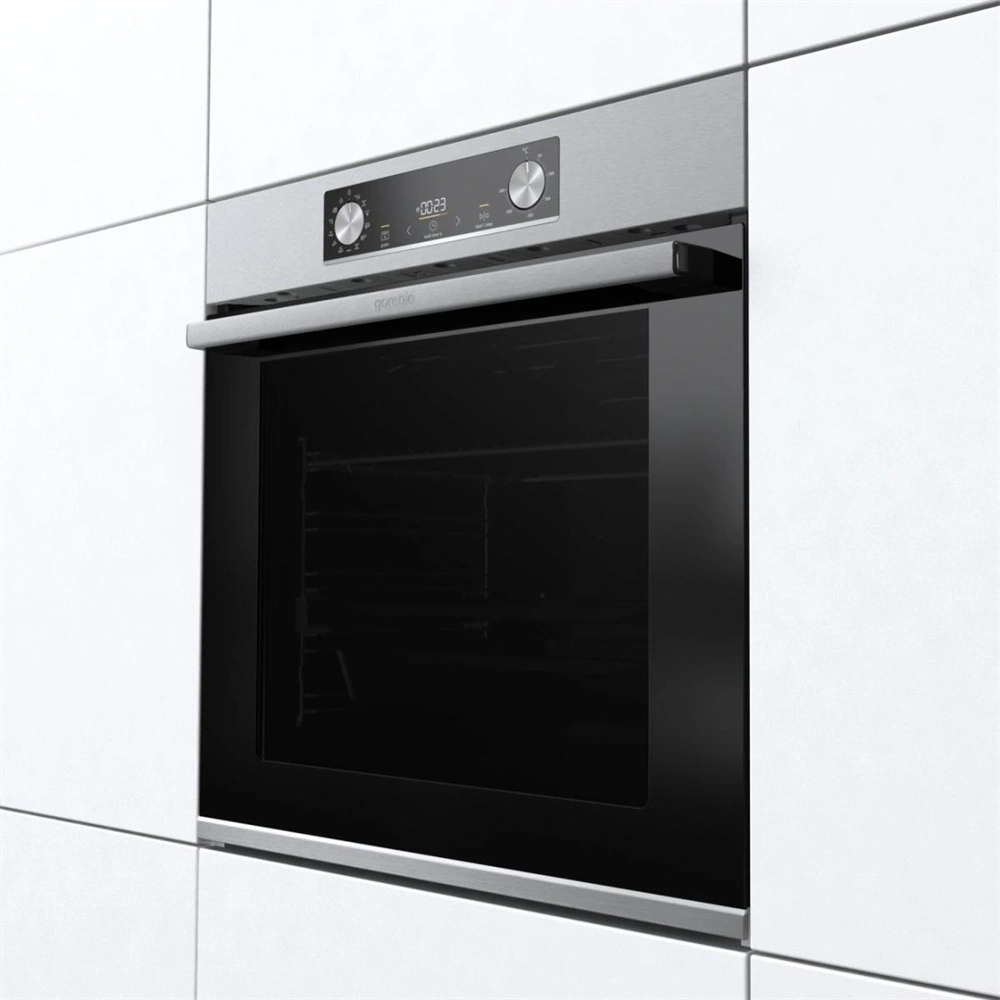 Gorenje BOS6737E13X inox, beépíthető, sütőtér: 77L, grill, hidrolitikus, sütő (Újszerű)