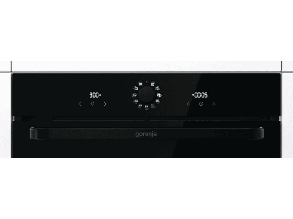 Gorenje BOS6737SYB fekete, beépíthető, sütőtér: 77L, sütő