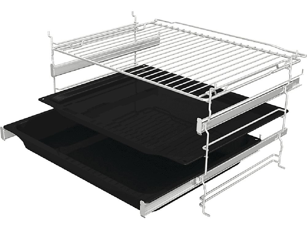 Gorenje BOS6747A01BG fekete, beépíthető, sütőtér: 77L, grill, légkeverés, hidrolitikus, sütő