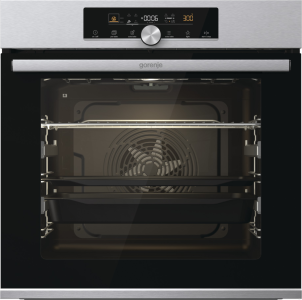 Gorenje BOS6747A01X inox, beépíthető, sütőtér: 71L, grill, légkeverés, hidrolitikus, sütő