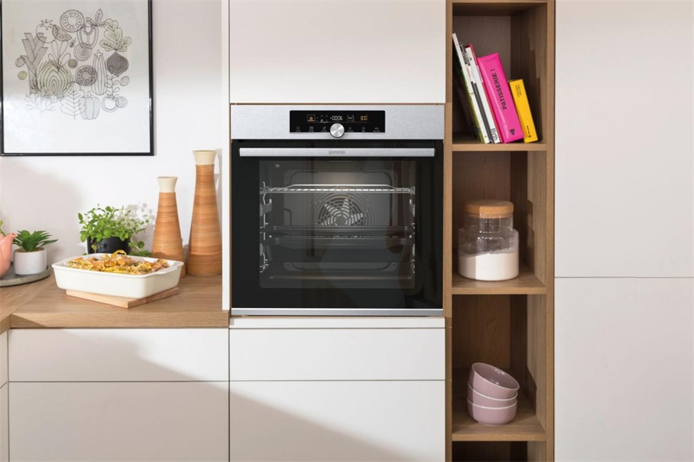 Gorenje BOS6747A01X inox, beépíthető, sütőtér: 71L, grill, légkeverés, hidrolitikus, sütő