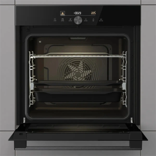 Gorenje BOS6747A05DG fekete, beépíthető, multifunkciós, 77 l, sütő