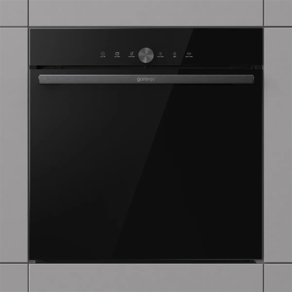 Gorenje BOS6747A05DG fekete, beépíthető, multifunkciós, 77 l, sütő