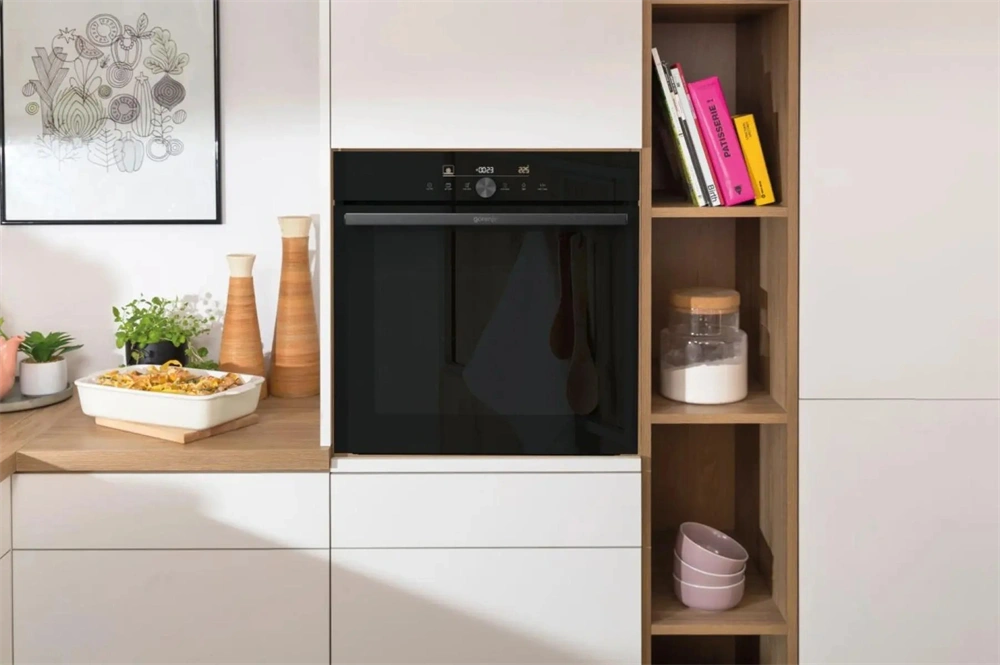 Gorenje BOS6747A05DG fekete, beépíthető, multifunkciós, 77 l, sütő