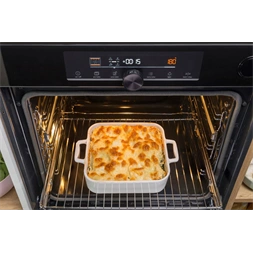 Gorenje BPS6737E03X inox-fekete, beépíthető, sütőtér:77L, grill, légkeveréses, sütő