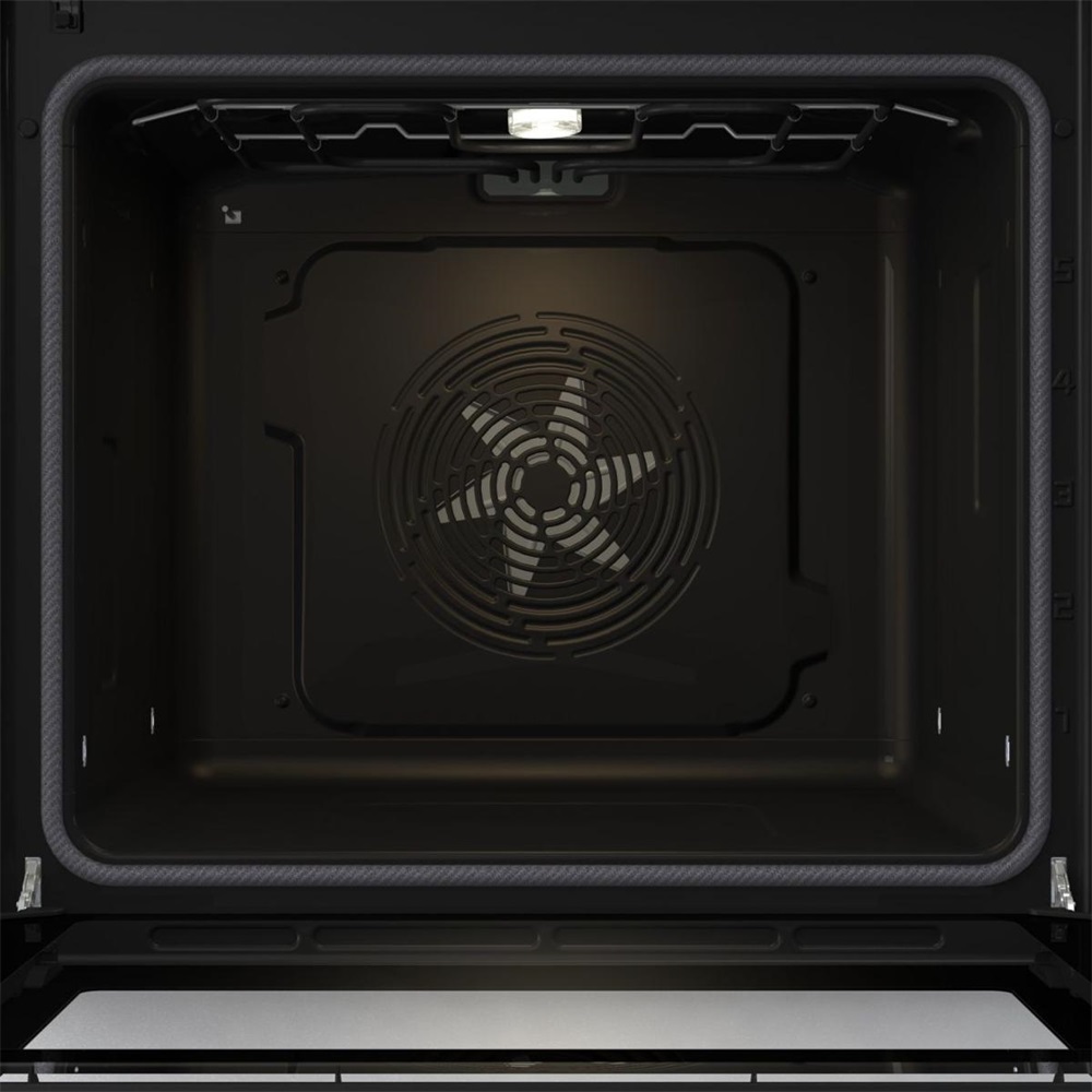 Gorenje BPS6737E14BG fekete, beépíthető, sütőtér:77L, grill, légkeveréses, sütő