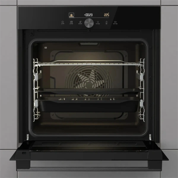 Gorenje BPS6747A09DBGOT fekete, beépíthető, pirolitikus, 77 l sütő