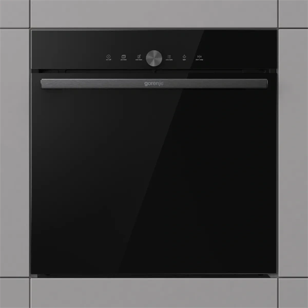 Gorenje BPS6747A09DBGOT fekete, beépíthető, pirolitikus, 77 l sütő