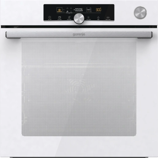 Gorenje BPSA6747A08WG fehér, beépíthető, sütőtér:77L, grill, légkeveréses, sütő