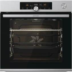 Gorenje BPSA6747A08X inox, beépíthető, sütőtér:77L, grill, légkeveréses, sütő