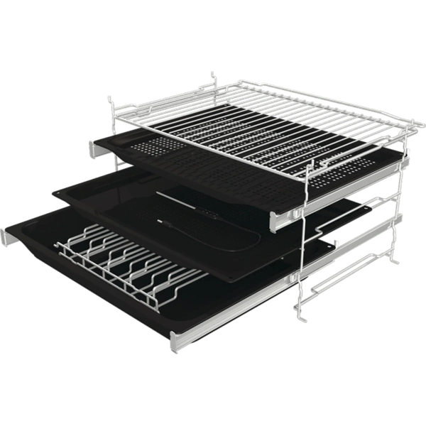 Gorenje BPSA6747DGWI fekete, beépíthető, sütőtér:77L, grill, légkeveréses, sütő