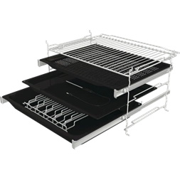 Gorenje BPSA6747DGWI fekete, beépíthető, sütőtér:77L, grill, légkeveréses, sütő