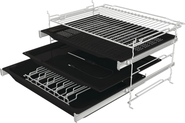 Gorenje BPSA6747DGWI fekete, beépíthető, sütőtér:77L, grill, légkeveréses, sütő