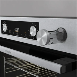 Gorenje BSA6737E15X inox, beépíthető, multifunkciós, 77 l sütő