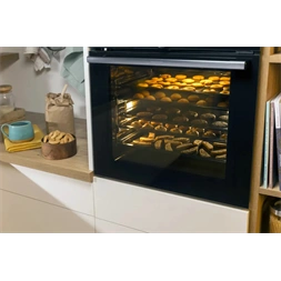 Gorenje BSA6737E15X inox, beépíthető, multifunkciós, 77 l sütő