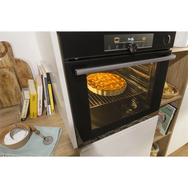 Gorenje BSA6737E15X inox, beépíthető, multifunkciós, 77 l sütő