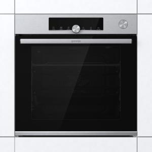 Gorenje BSA6747A04X inox, beépíthető, sütőtér: 77L, grill, légkeverés, hidrolitikus, sütő
