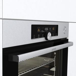 Gorenje BSA6747A04X inox, beépíthető, sütőtér: 77L, grill, légkeverés, hidrolitikus, sütő