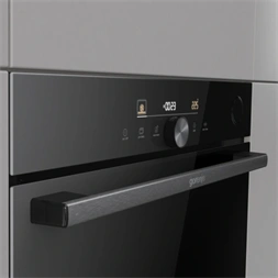 Gorenje BSA6747DGWI fekete, beépíthető, sütőtér:77L, grill, légkeveréses, sütő