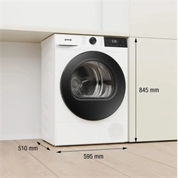 Gorenje DG2P7D fehér, hőszivattyús, 7 kg, szárítógép