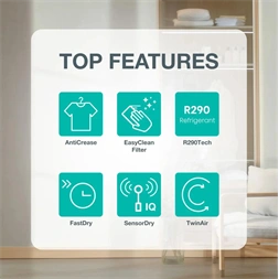 Gorenje DG2P7D fehér, hőszivattyús, 7 kg, szárítógép