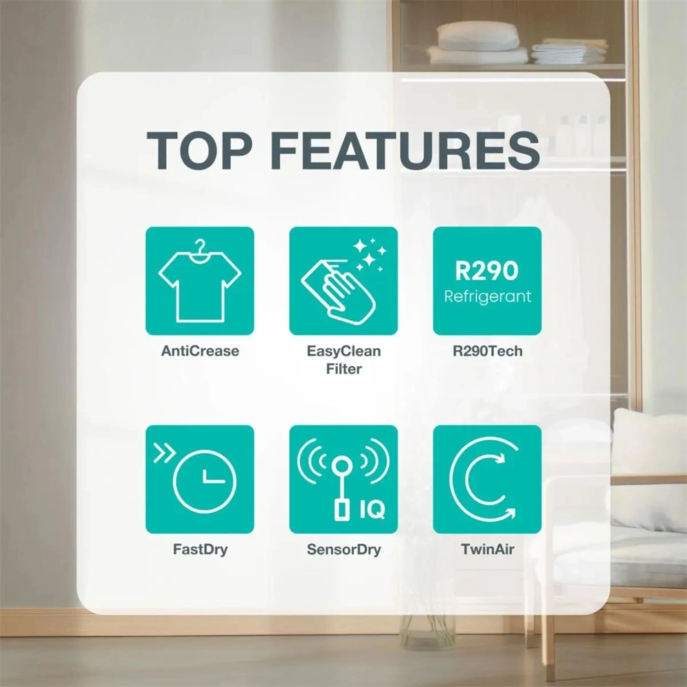 Gorenje DG2P7D fehér, hőszivattyús, 7 kg, szárítógép