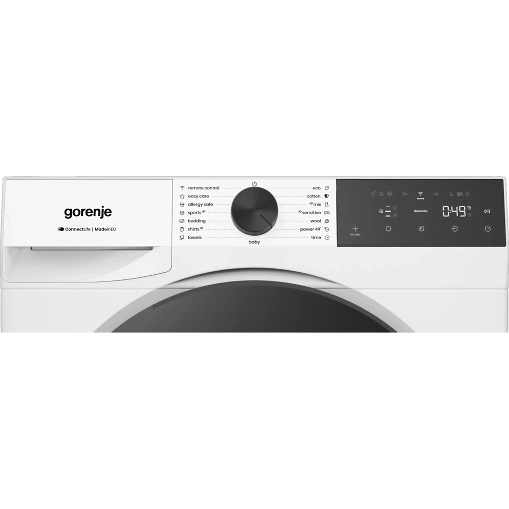Gorenje DG41DP fehér, hőszivattyús, 10 kg, szárítógép