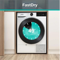 Gorenje DG48C fehér, hőszivattyús, 8 kg, szárítógép