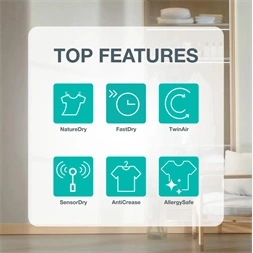 Gorenje DG48DB fekete, hőszivattyús, 8 kg, szárítógép