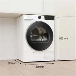 Gorenje DG49CP fehér, hőszivattyús, 9 kg, szárítógép