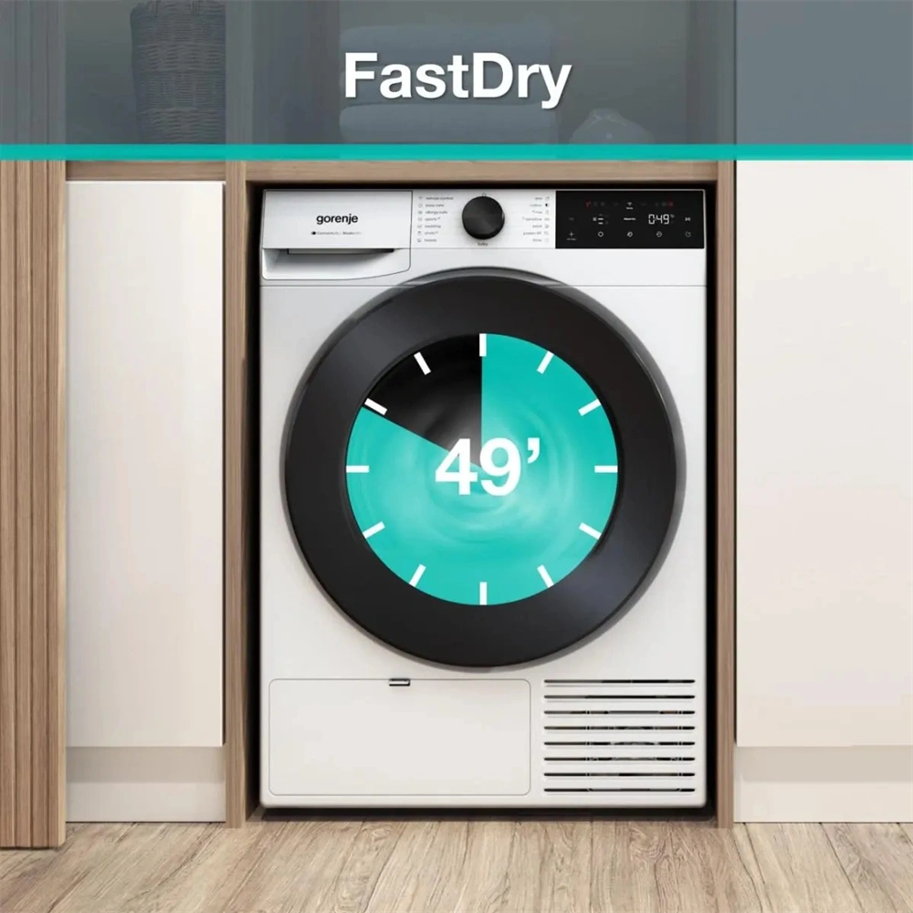 Gorenje DG49CP fehér, hőszivattyús, 9 kg, szárítógép