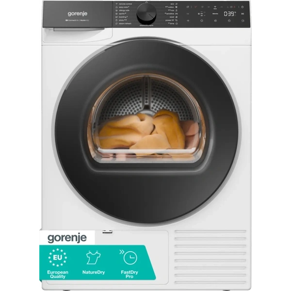 Gorenje DG69CPS fehér, 9kg, hőszivattyús, szárítógép