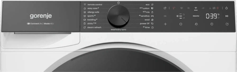 Gorenje DG69CPS fehér, 9kg, hőszivattyús, szárítógép