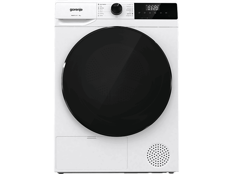 Gorenje DHNA92 fehér, 9 kg, hőszivattyús, szárítógép