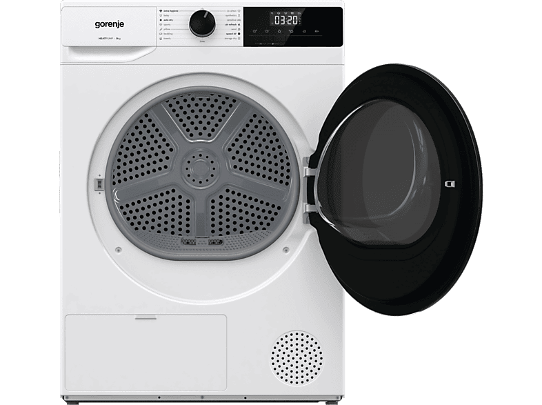 Gorenje DHNA92 fehér, 9 kg, hőszivattyús, szárítógép
