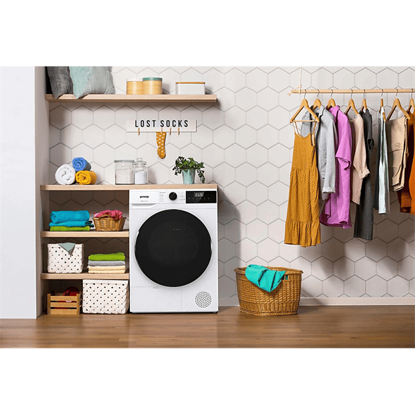 Gorenje DHNA92 fehér, 9 kg, hőszivattyús, szárítógép